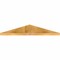 Ekena Millwork Portland Rough Sawn Timber Gable Bracket, Western Red Cedar, 36"W x 7"H x 6"D x 6"F, 5/12 Pitch GBW036X07X0606POR00RWR - alternate 4